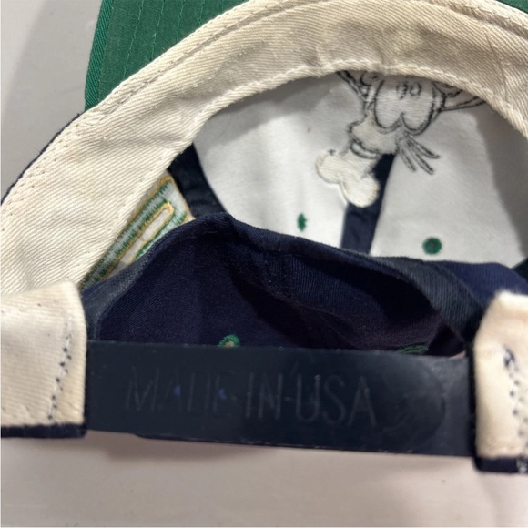 Vintage Goofy Disney Embroidered Adult Snapback Hat Cap Made In USA Navy Blue - Picture 7 of 8